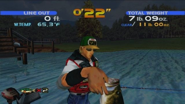 SEGA Bass Fishing Screenshot 1